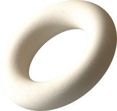 Russian 3D Avant Garde Shapes Torus